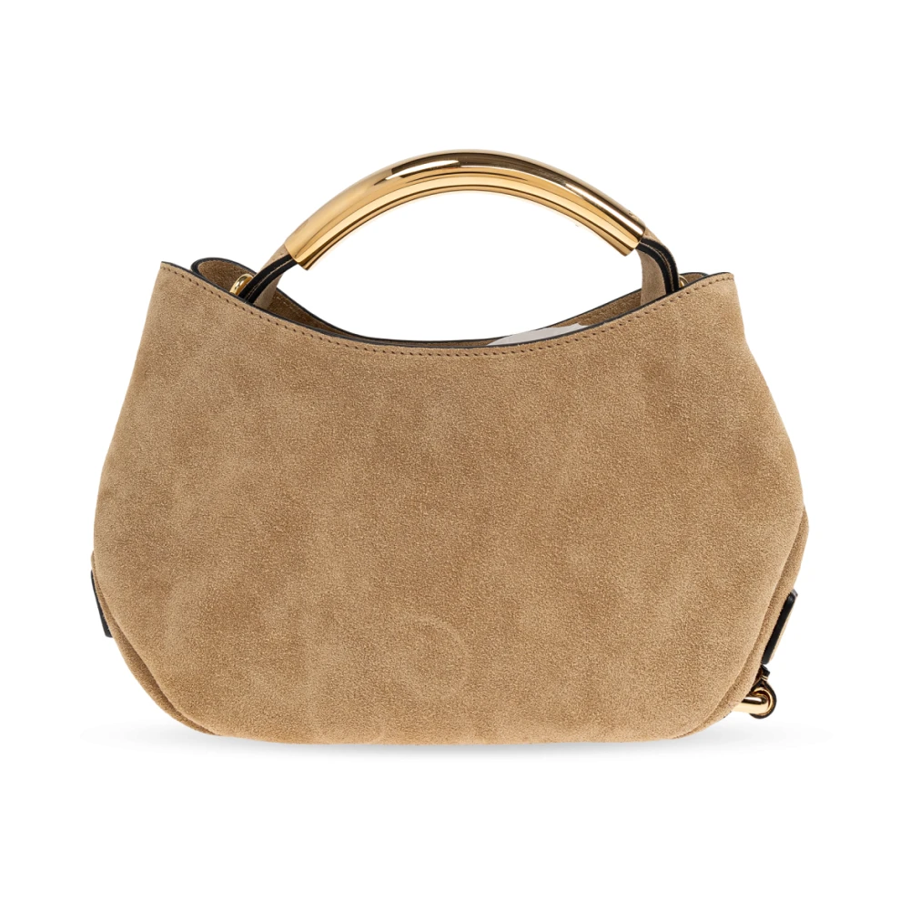Moschino Suède handtas Beige Dames
