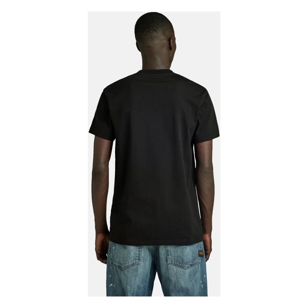 G-Star Vintage Logo T-shirt met korte mouwen Black Heren