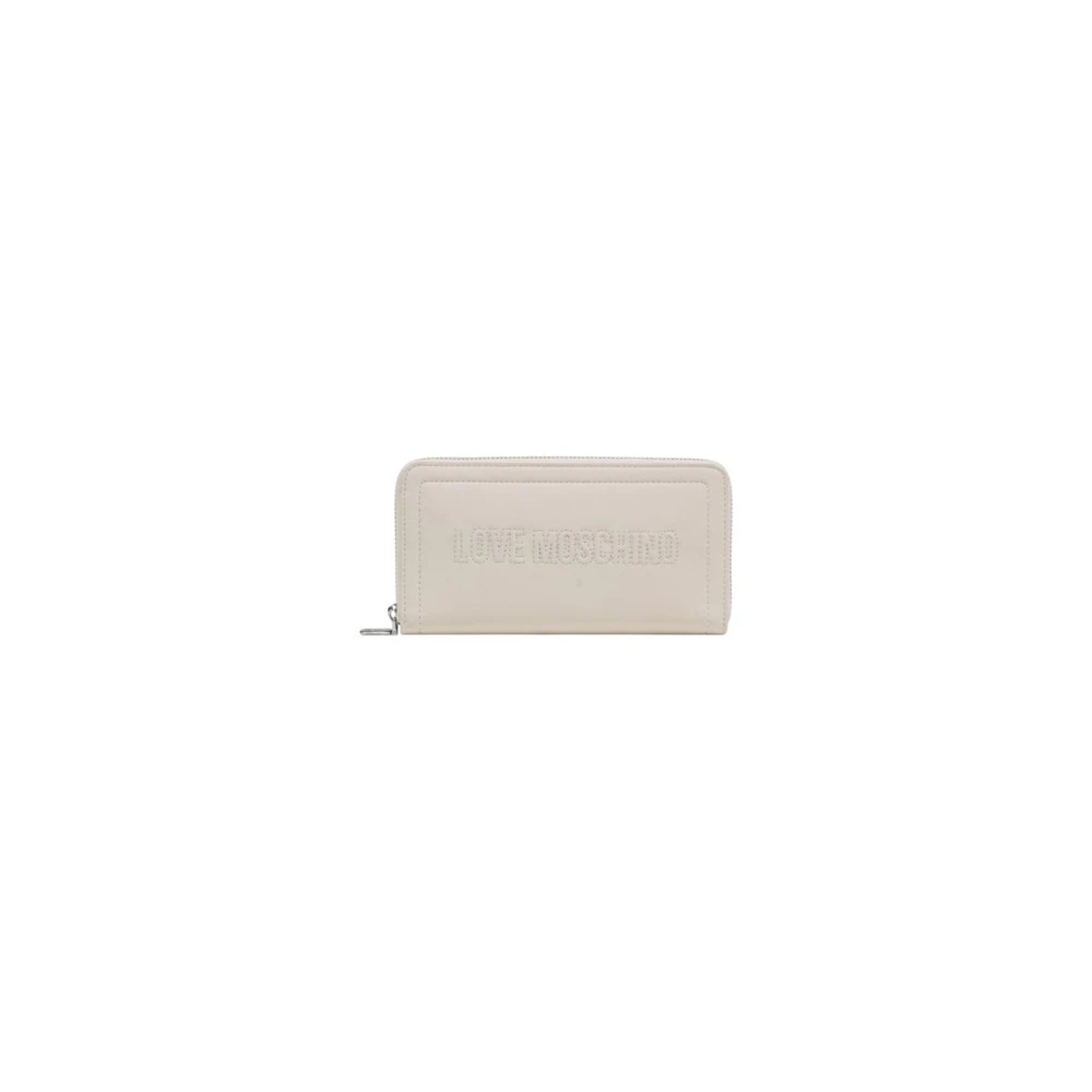 Love Moschino Women's Beige Polyethylene Wallet