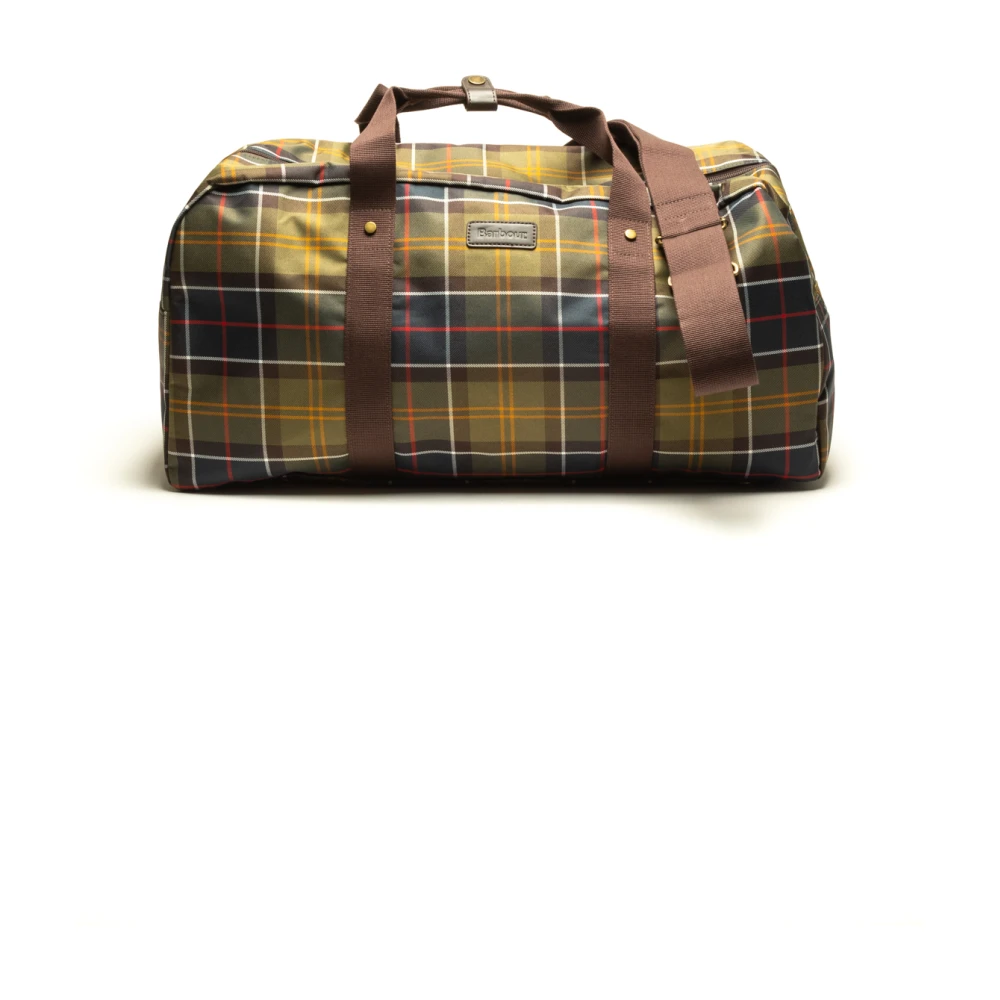 Barbour Tartan Weekendtas voor mannen Multicolor Heren