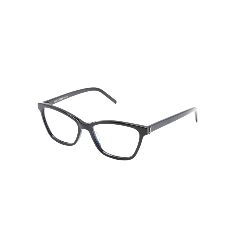 Saint Laurent Women's Black Glasses, 53 Mm, Optical Frame