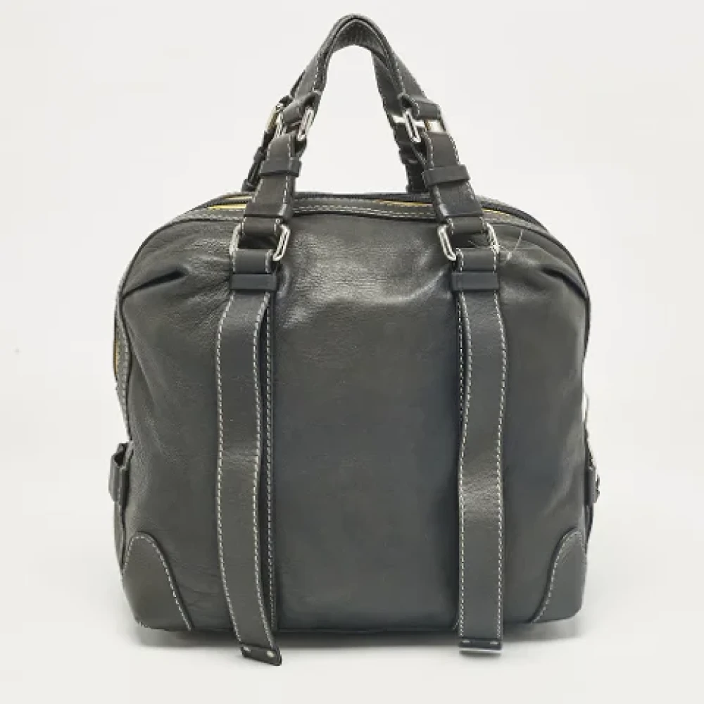 Chloé Pre-owned Leather handbags Black Dames