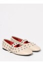 jaune-creme-studded-ballerina-flats