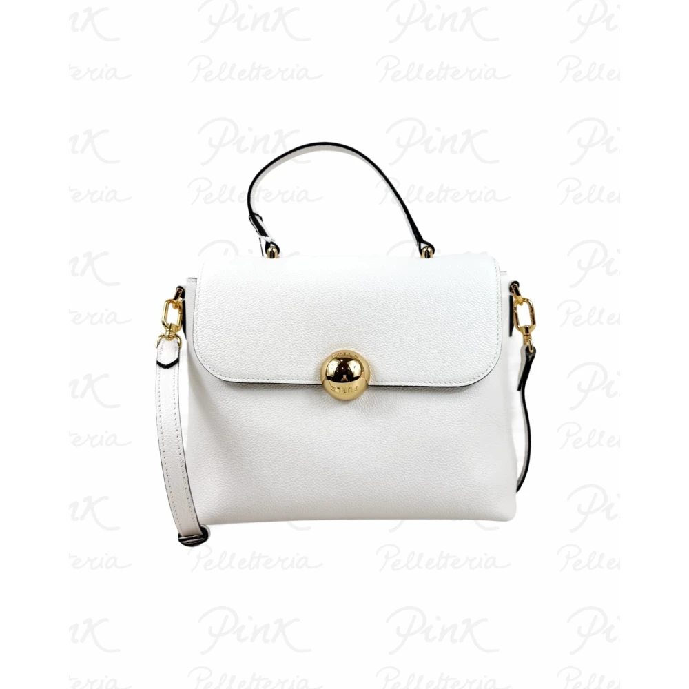 Furla Women's White Moonlight S Handbag - Handbags - One Size - Bags