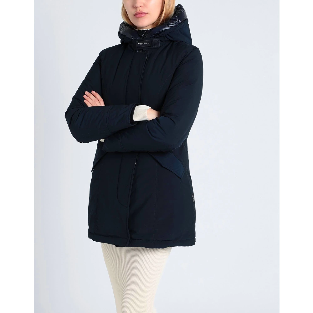 Woolrich Luxury Arctic Parka Middernachtblauw Blue Dames