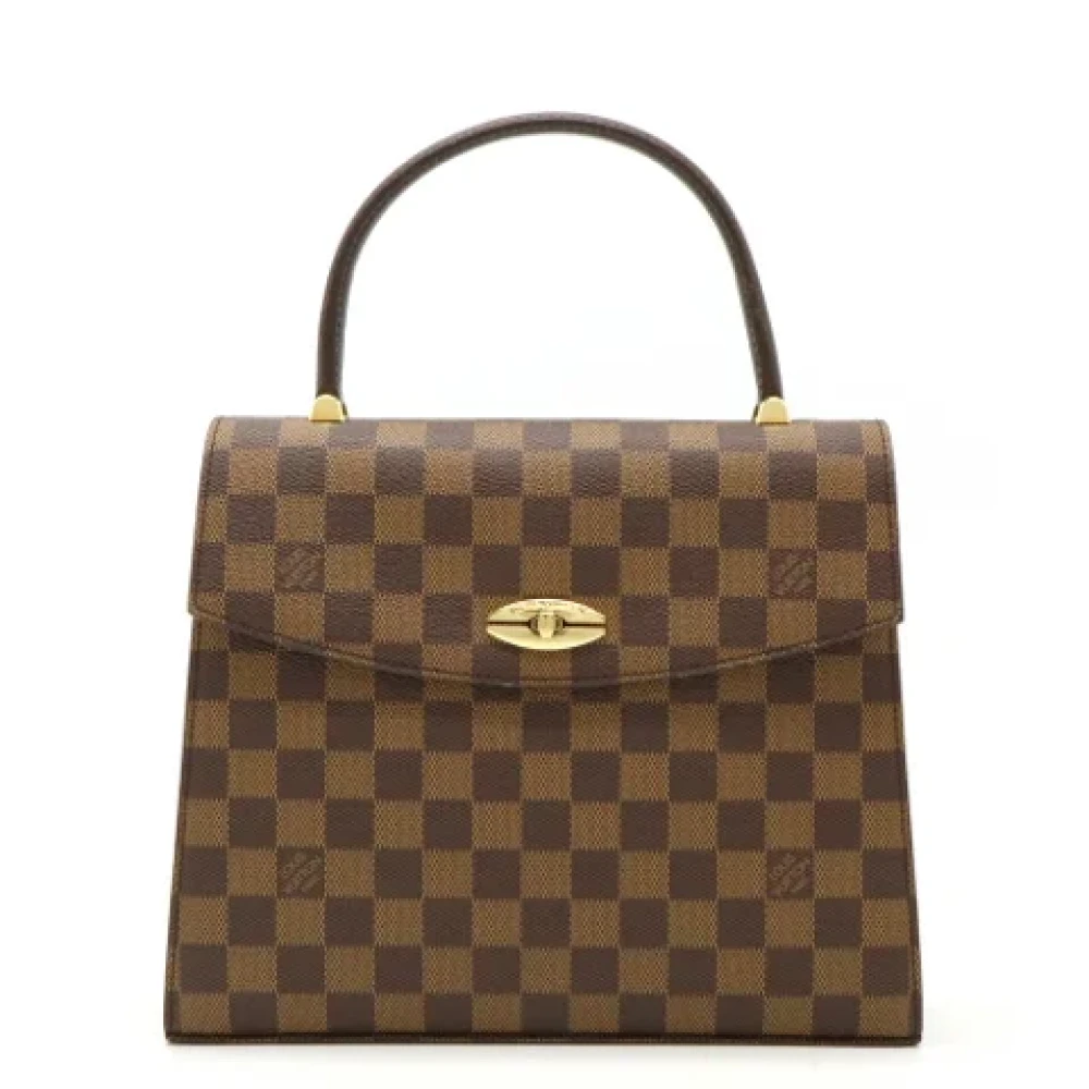 Louis Vuitton Vintage Pre-owned Plastic louis-vuitton-bags Brown Dames