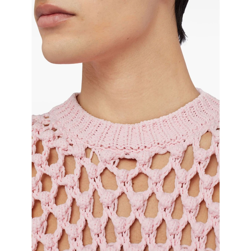 Jil Sander Roze Truien voor Vrouwen Pink Heren