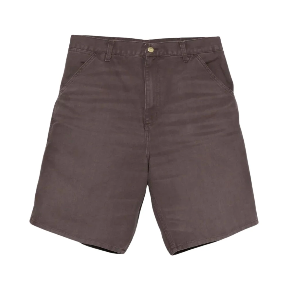 Carhartt Wip Men's Brown Casual Shorts, W31, Single Knee Short