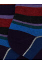 chaussettes-courtes-en-coton-violet-pour-femmes-avec-rayures-multicolores
