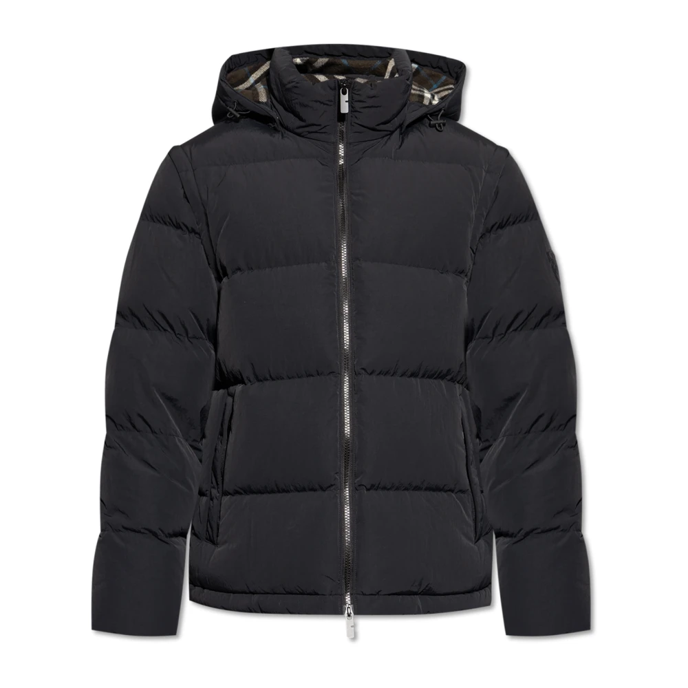 Burberry Donsjack met afneembare mouwen Black Heren