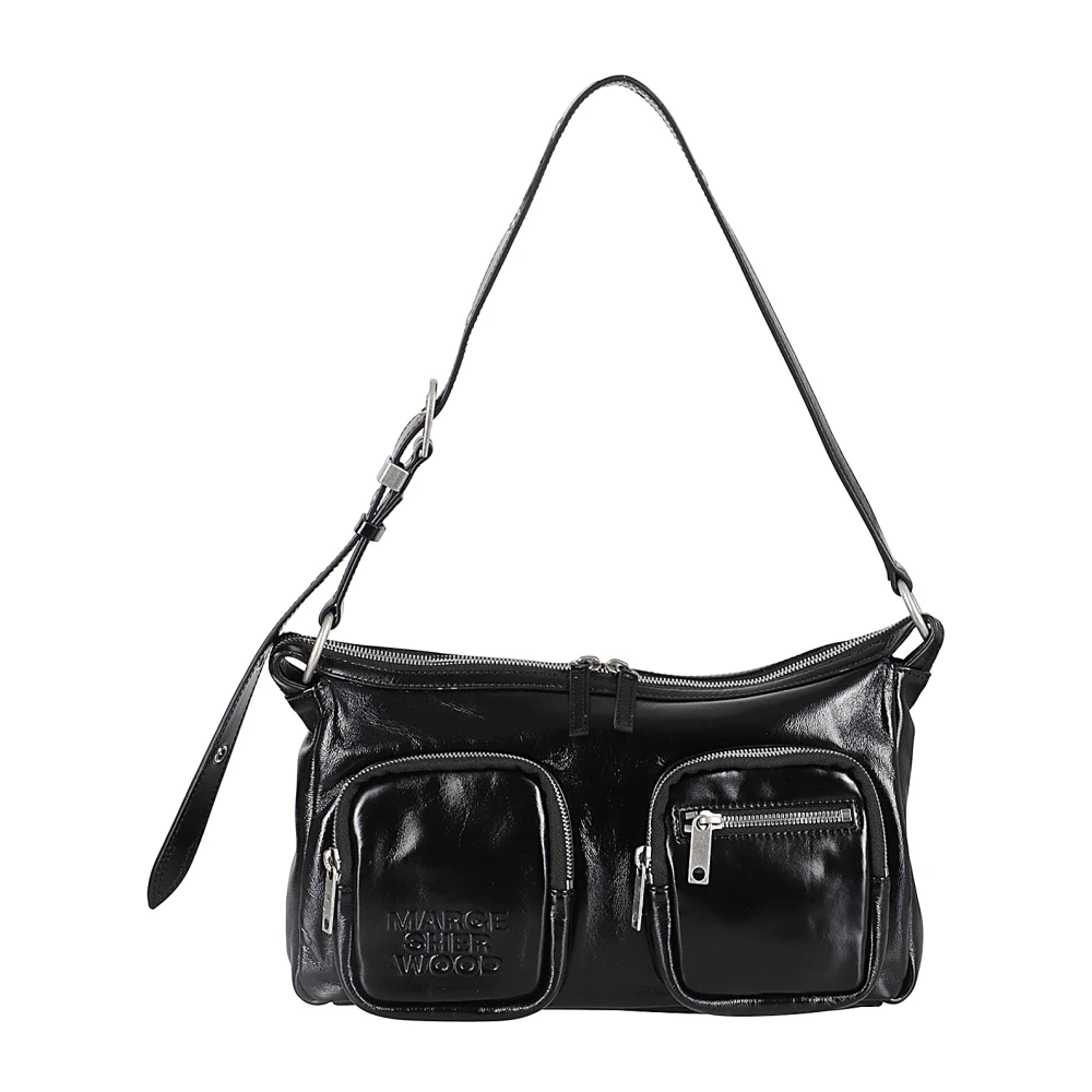 Marge Sherwood Hobo Stijl Schoudertas Black Dames