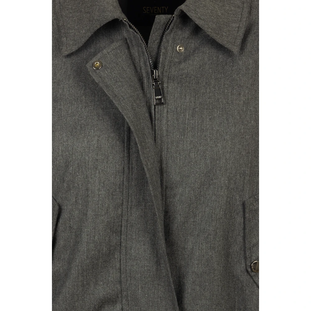 Seventy Grijze Jas voor Mannen Gray Dames