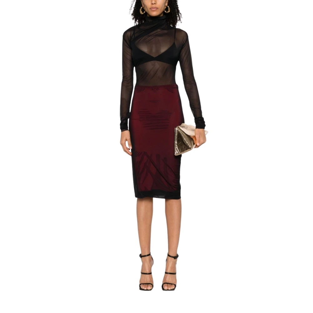 Amazuin Elegante Jurken Collectie Black Dames