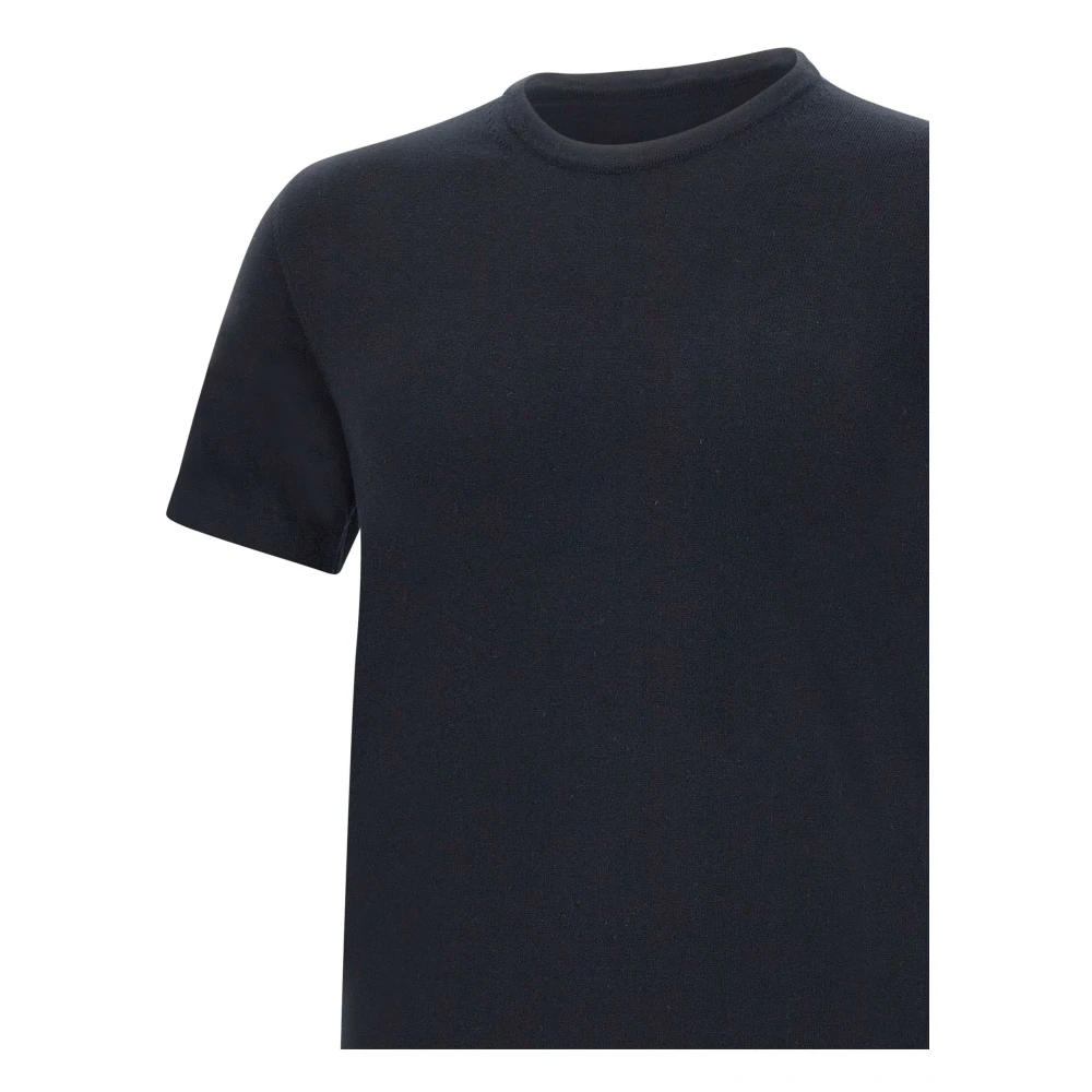 Woolrich Gekamd katoenen T-shirt en Polo Blue Heren