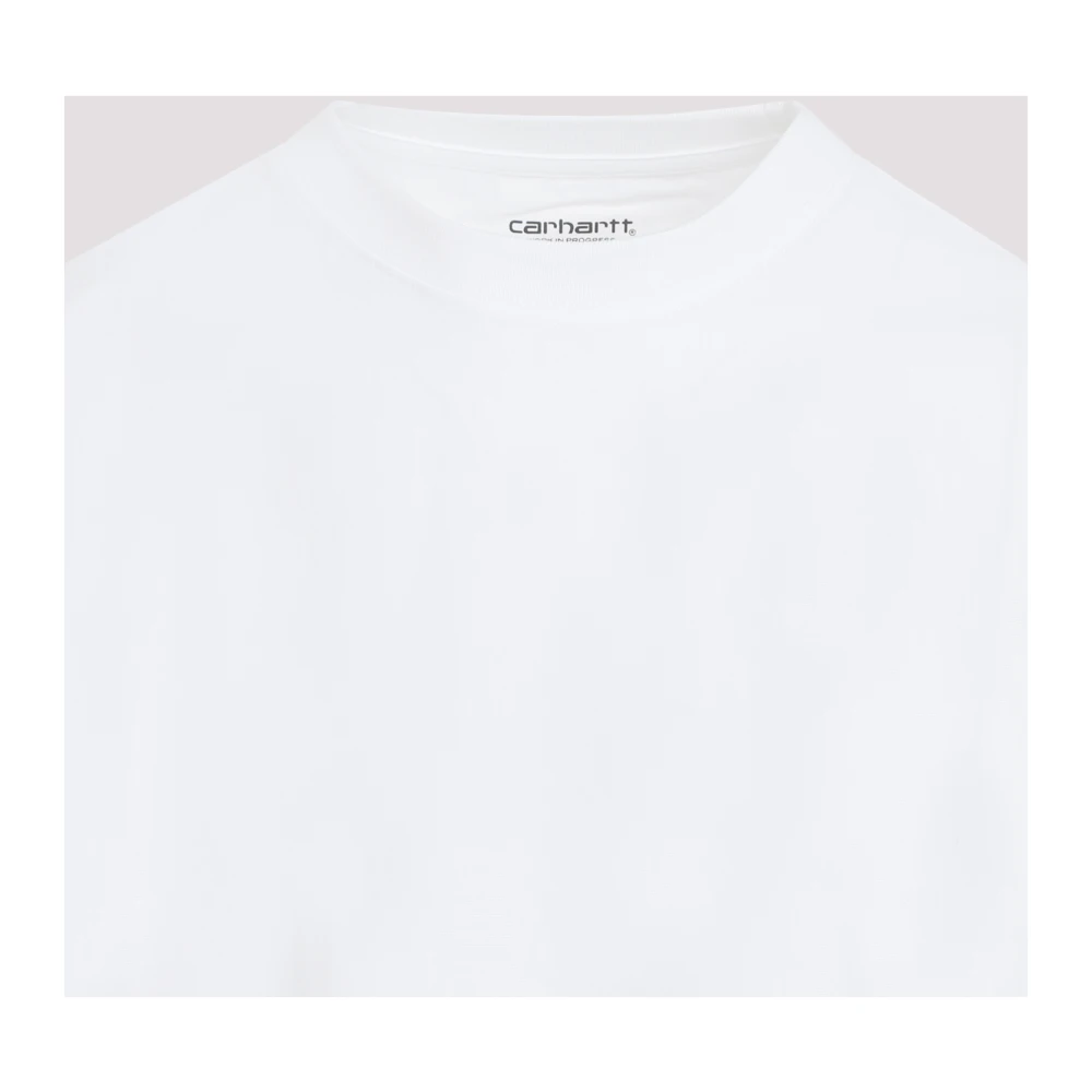 Carhartt WIP Witte Dawson T-shirt White Heren