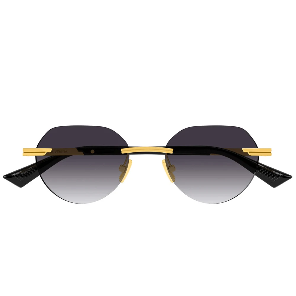 Bottega Veneta Unisex Yellow Sunglasses, 51 Mm, Panthos Sunglasses