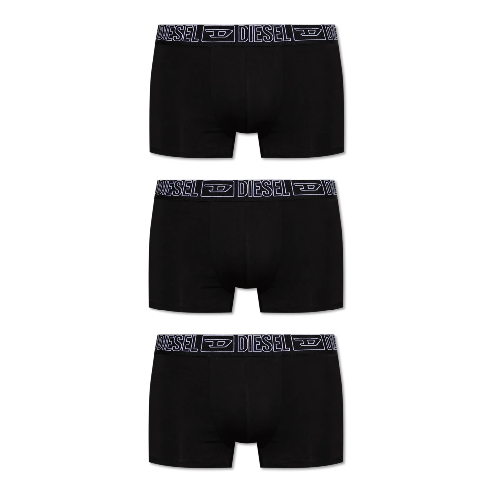 Diesel Driepak boxershorts Umbx-Damienthreepack Black Heren