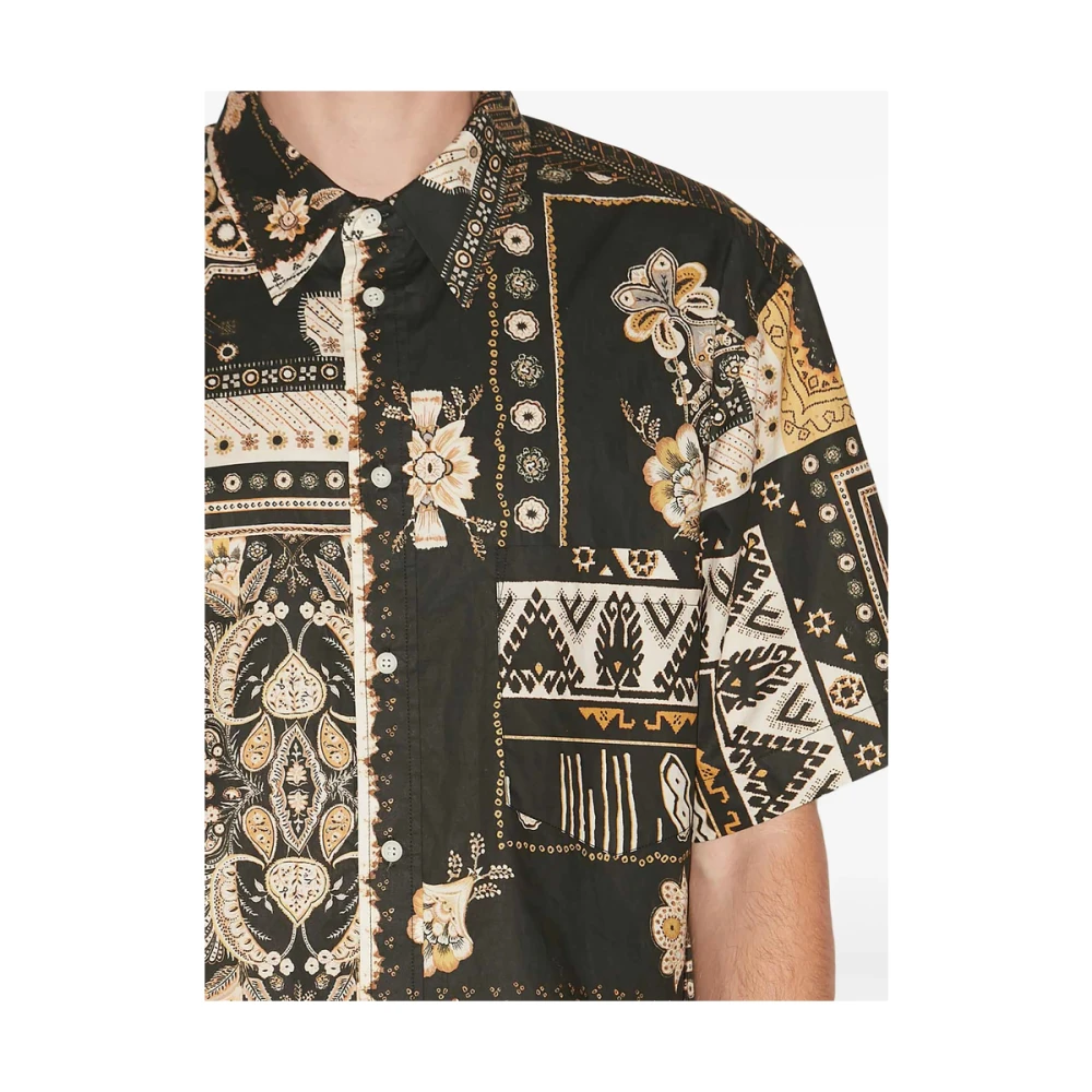 Isabel marant Bandana Print Katoenen Overhemd Multicolor Heren