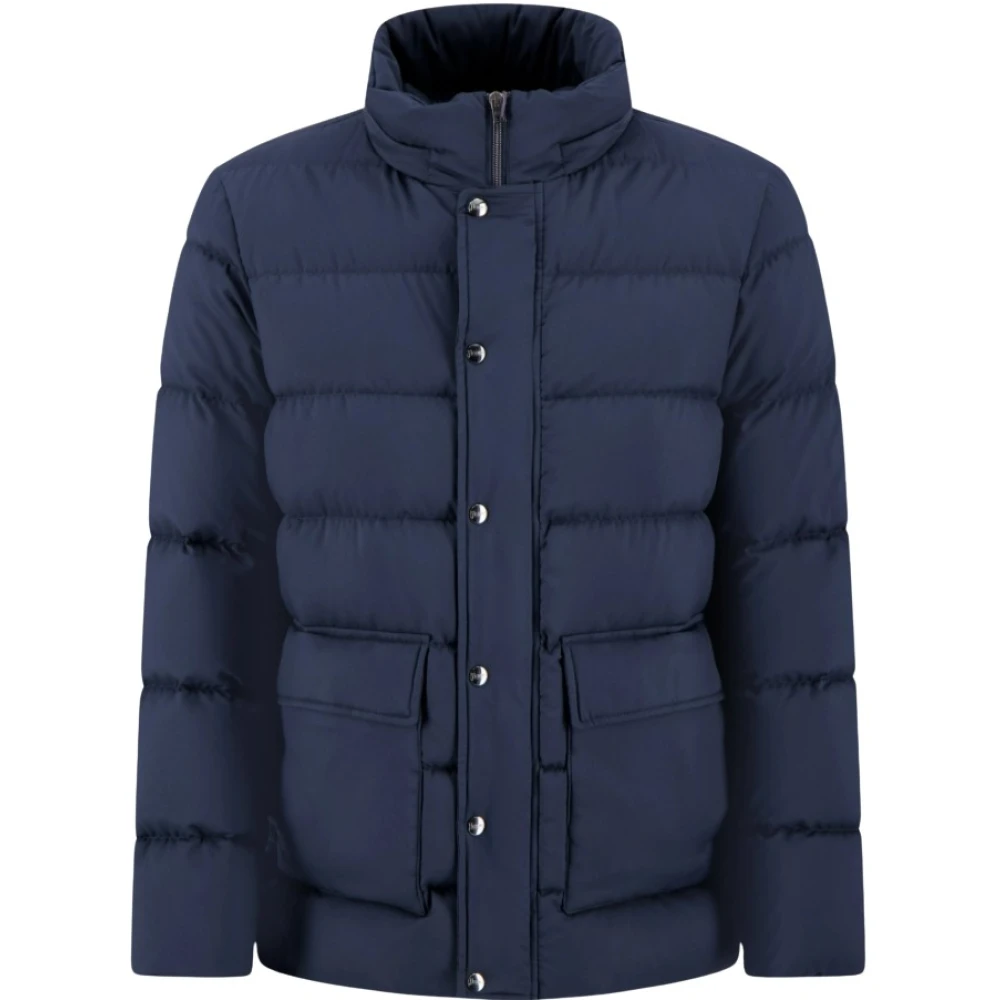 Herno , Winter Jackets, Male, Blue, Xl, Long Down Coat - Image 3