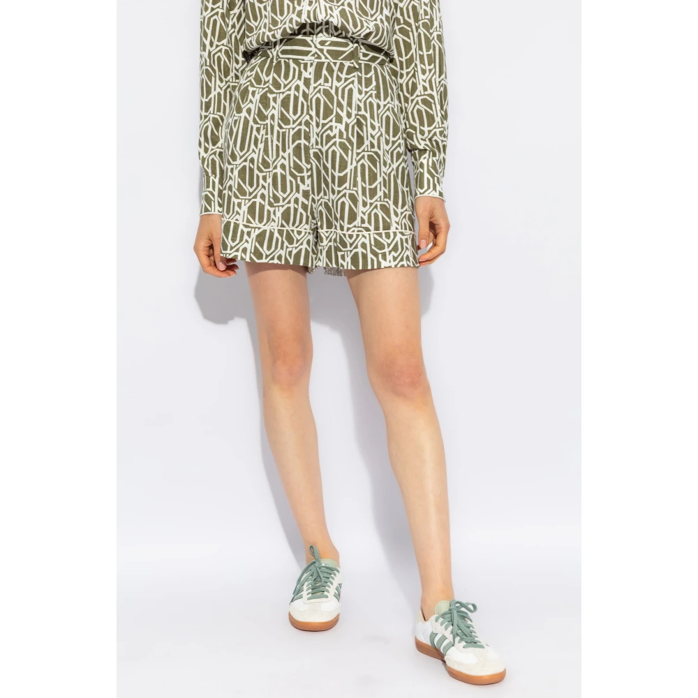 Diane Von Furstenberg Gestreepte shorts door Green Dames