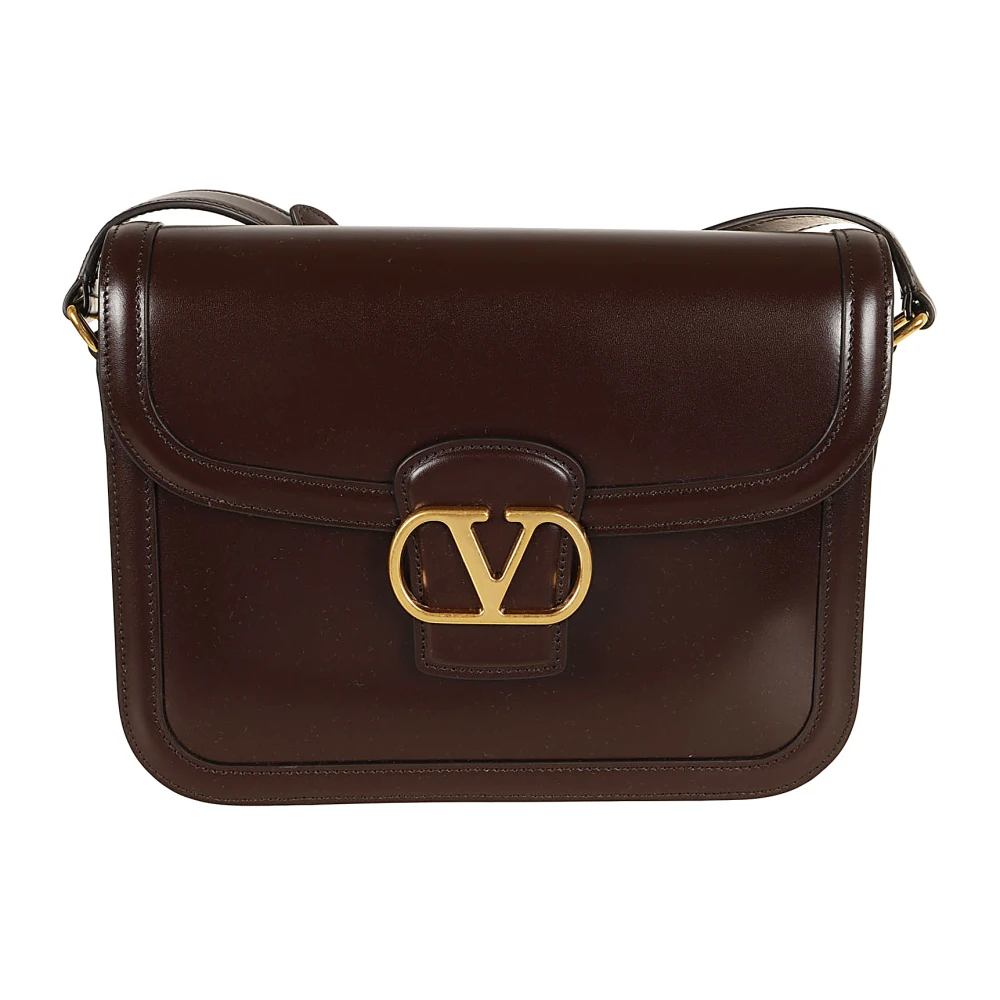 Valentino Garavani Bruin Eiken Schoudertas Brown Heren
