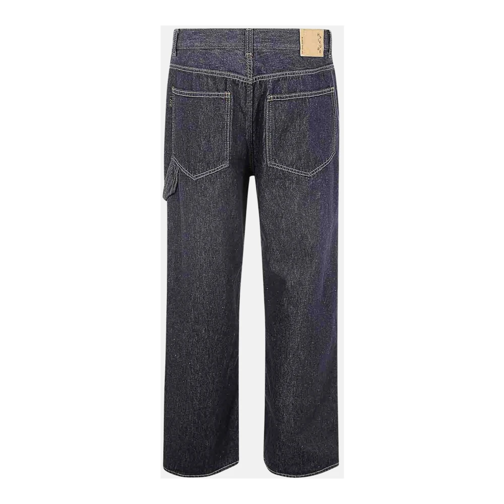 Haikure Regular Fit Denim Jeans met zijzak Blue Heren