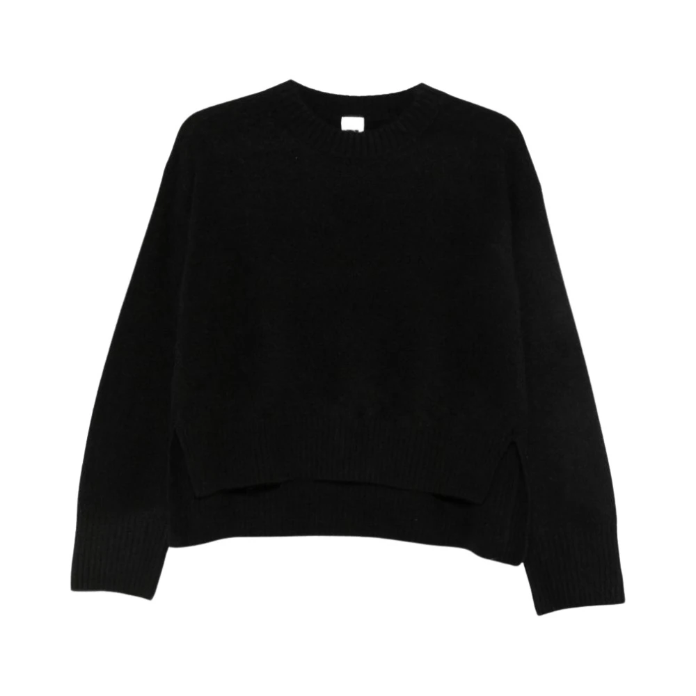 C.t.plage Donna Nero - Maglione Girocollo A Maglia Fine - Knitwear - M