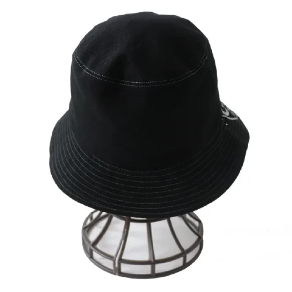 Dior Vintage Pre-owned Cotton hats Black Dames