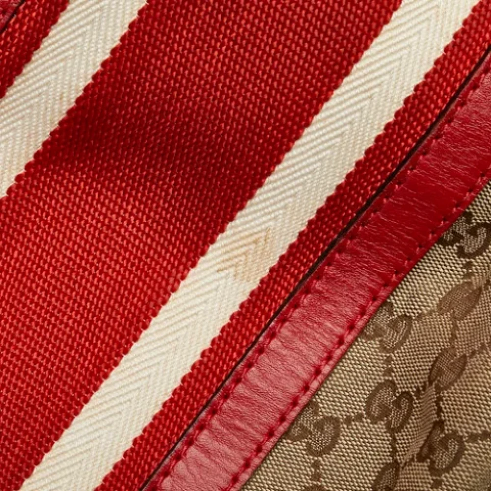 Gucci Vintage Pre-owned Canvas handbags Beige Dames