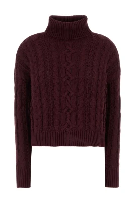 Grape Cotton Sweater