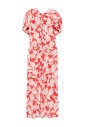 red-midi-dress-with-gathered-details