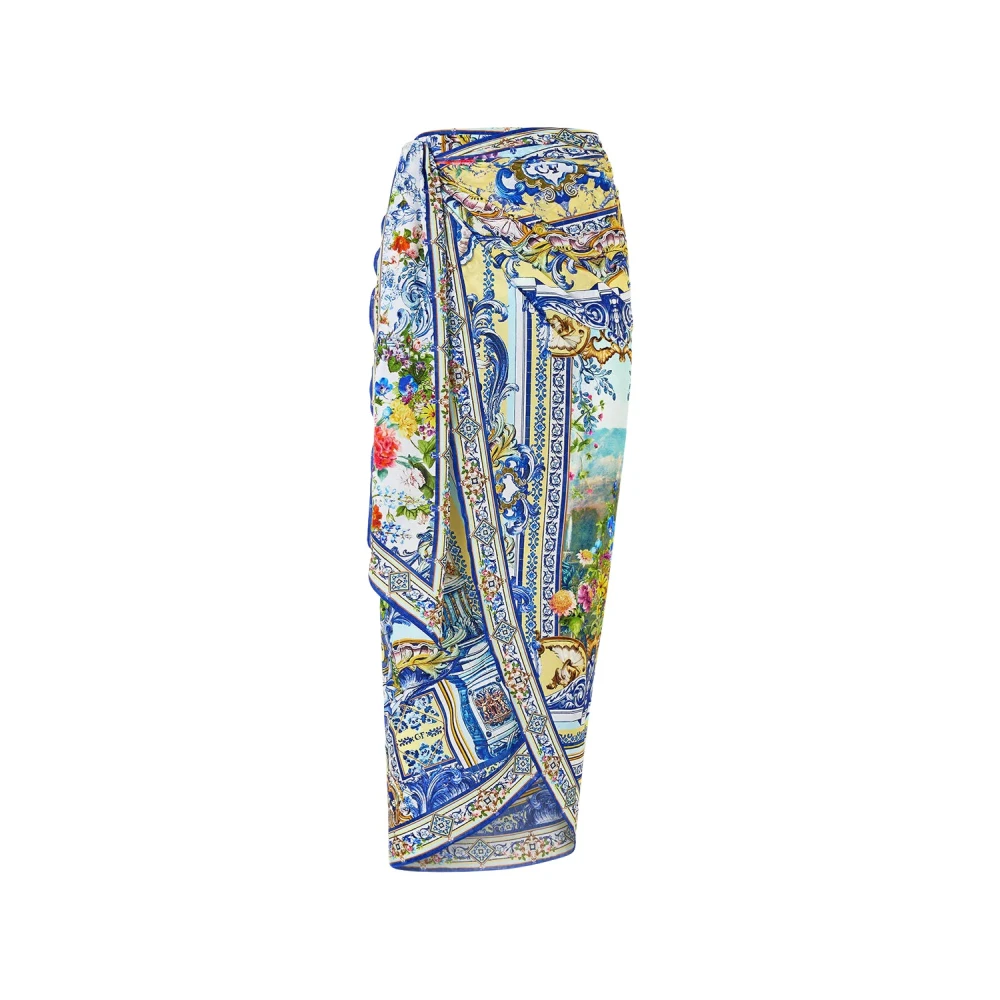 Camilla Portugees Paleis Eyelet Sarong Multicolor Dames