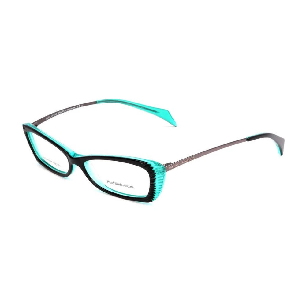 Alexander mcqueen Multicolor Acetaat montuur met Ruthenium wijzerplaat Multicolor Dames