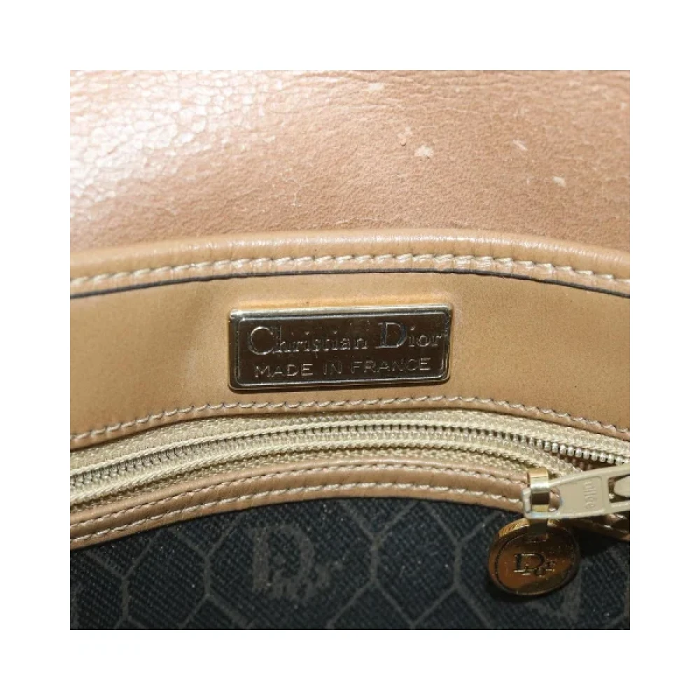 Dior Vintage Pre-owned Leather dior-bags Black Dames