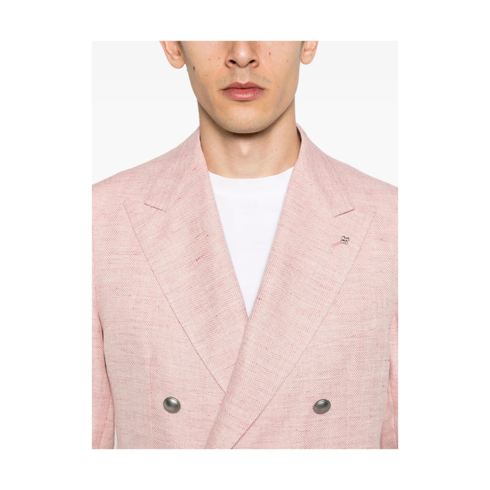 Tagliatore Jas Pink Heren