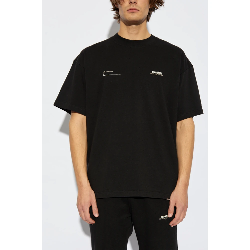 Represent Patron Of The Club T-Shirt Black Heren