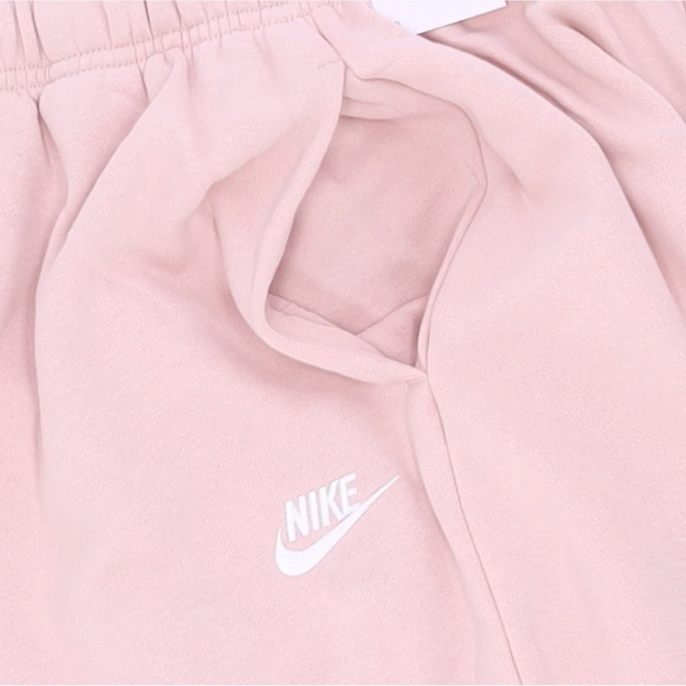 Nike Oversized Mid-Rise Sweatpants Pink Dames