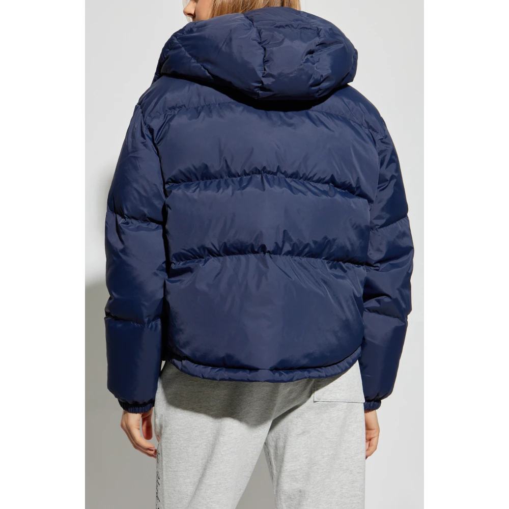Sporty & Rich Pufferjack van de Countryside-collectie Blue Unisex