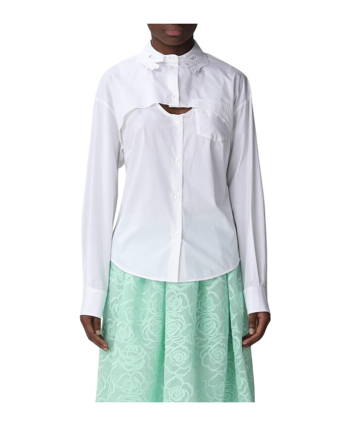 chemise-blanche-en-popeline-avec-detail-cutout