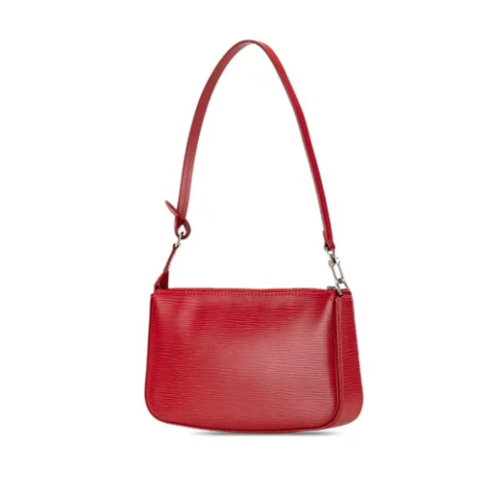 Louis Vuitton Vintage Pre-owned Leather clutches Red Dames