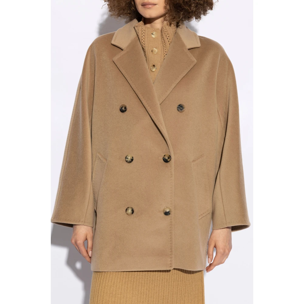 Max Mara Rebus Jas Beige Dames
