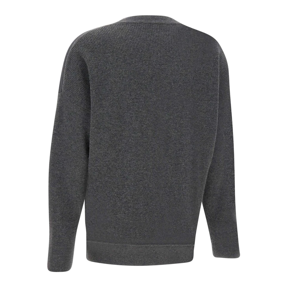 Fabiana Filippi Luxe Wol Zijde Kasjmier Trui Gray Dames