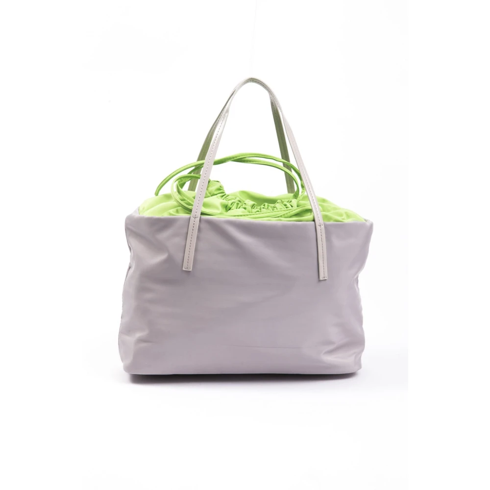 Byblos Stoffen en Synthetisch Leren Shopper Tas Gray Dames
