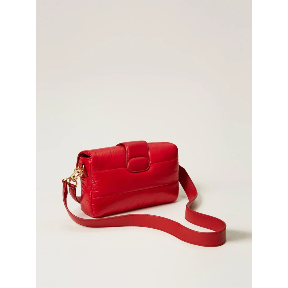 Twinset Rode Schoudertas 'Amie Ski' Red Dames