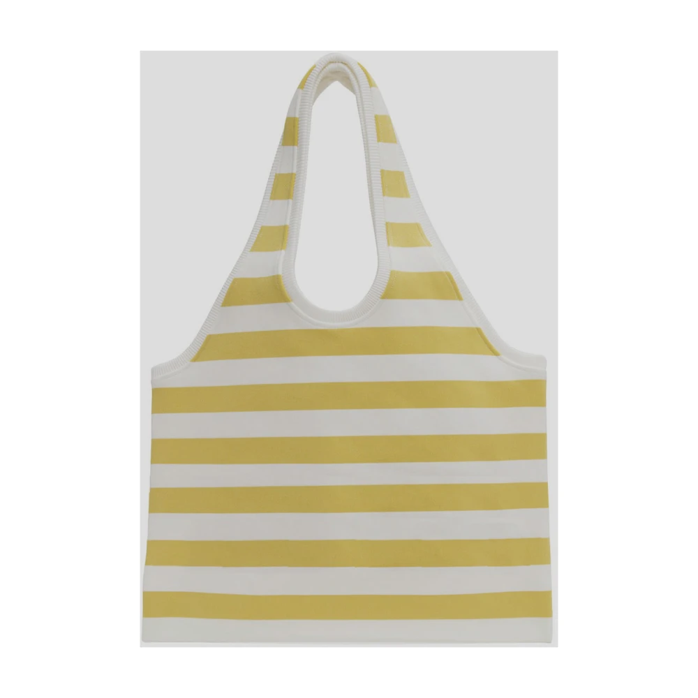 Jacquemus Canvas Marcel Tas Yellow Dames