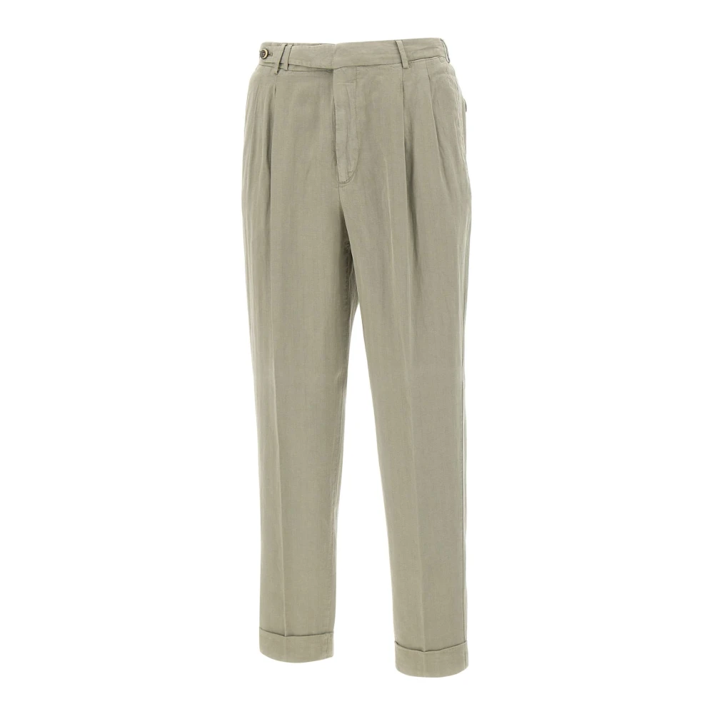 Pt Torino Men's Green Chinos, Xl, Chinos