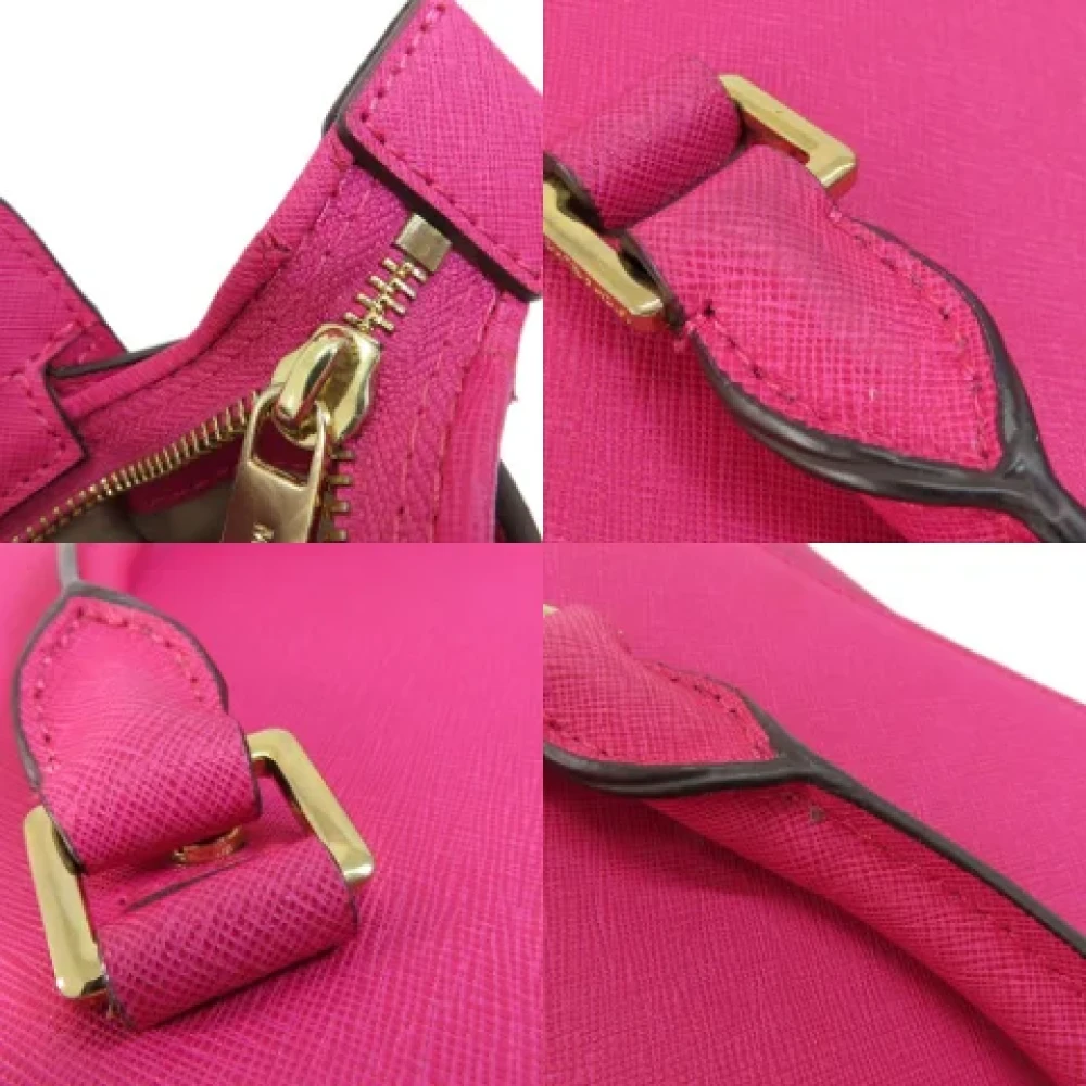 Michael Kors Pre-owned Fabric handbags Pink Dames