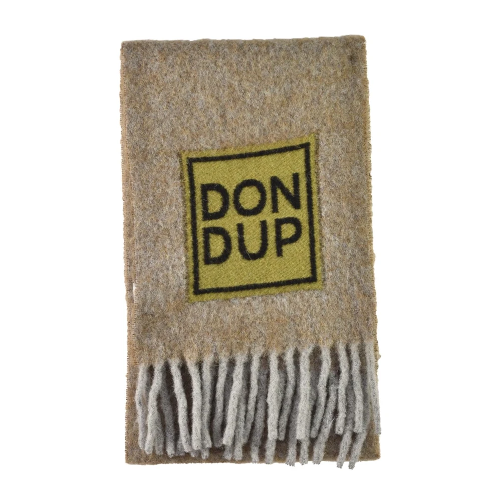 Dondup Zachte Wolmix Sjaal Brown Heren