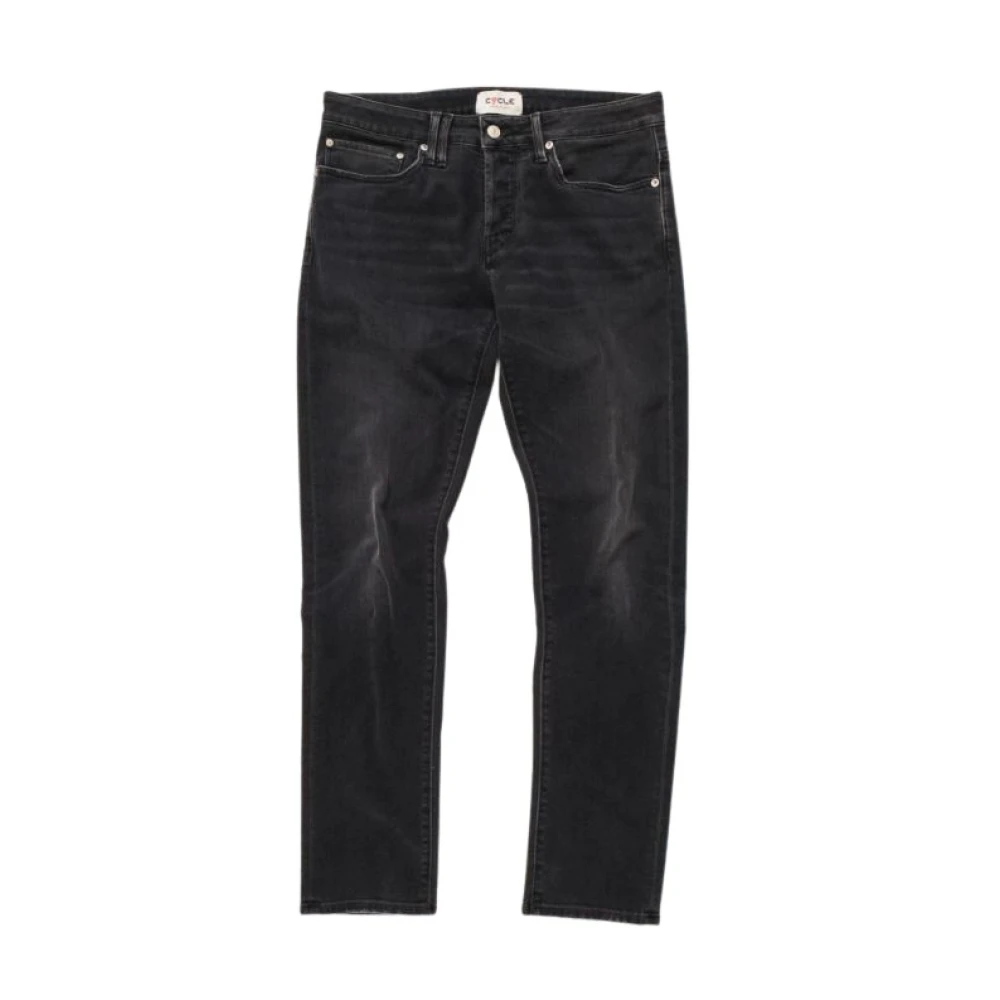 Cycle Zwarte Denim Jeans Black Heren