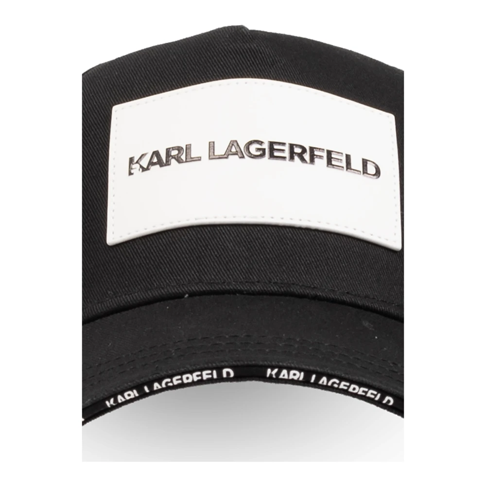 Karl Lagerfeld Baseballpet Black Dames
